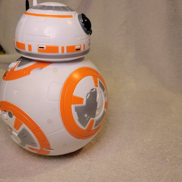 BulbBotz BB8 Star Wars Droid Lights & Sound Digital Alarm Clock 8in Works - Picture 7 of 9